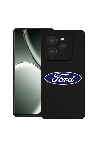 bestcase Калъф за Realme GT 7 Pro с дизайн на Ford, TPU матов ултра тънък, 20...