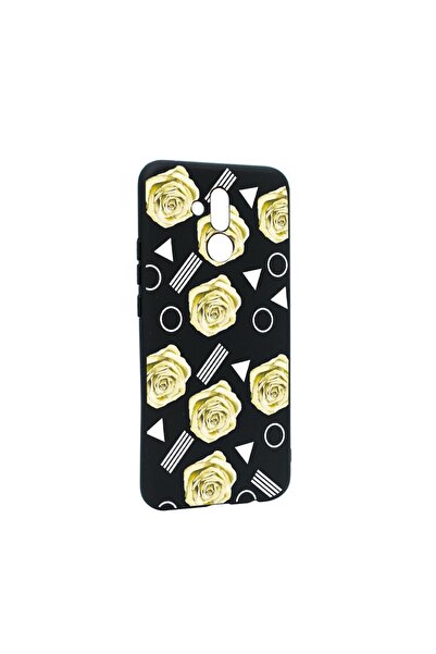 bestcase Θήκη σιλικόνης συμβατή με Huawei Mate 20 Lite, Κίτρινο Ροζ, ανθεκτικ...