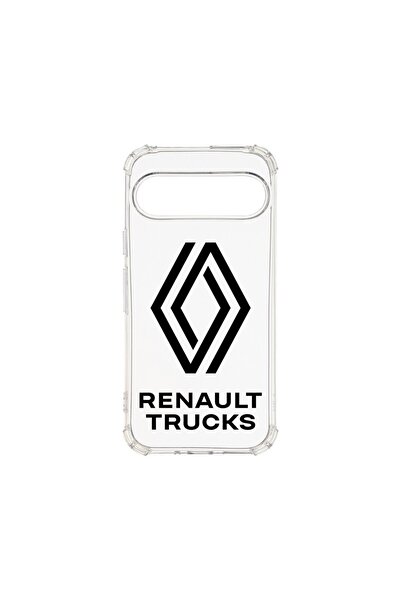 bestcase Husa Antișoc 1.5MM, Compatibilă cu Google Pixel 9, Logo Renault Truc...