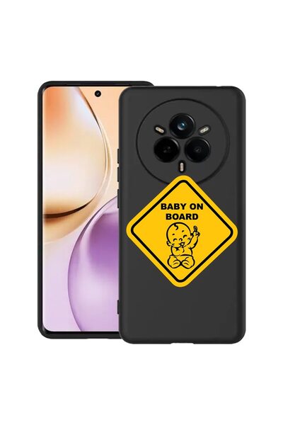 bestcase Husă pentru Realme 14 Pro Plus 5G, Baby On Board, Silicon subțire de...
