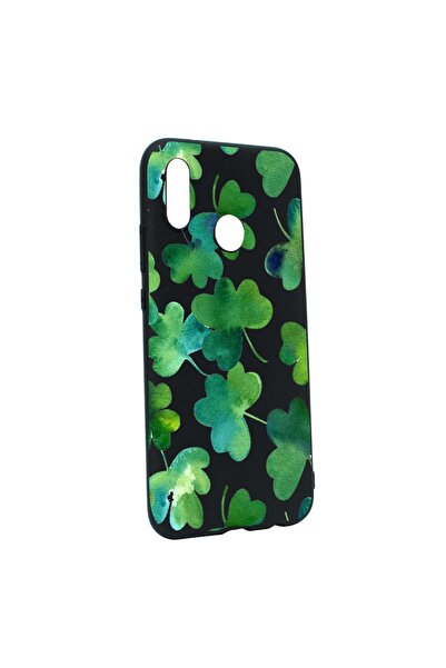 bestcase Husa Huawei P20 Lite, Green Leaf, rezistenta la uzura, anti-alunecar...