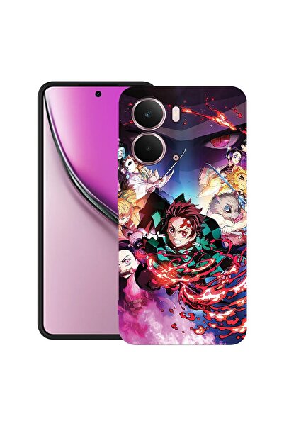 bestcase ¬Æ Husa pentru Realme P3 cu Design Demon Slayer, TPU Mat Ultra Slim,...