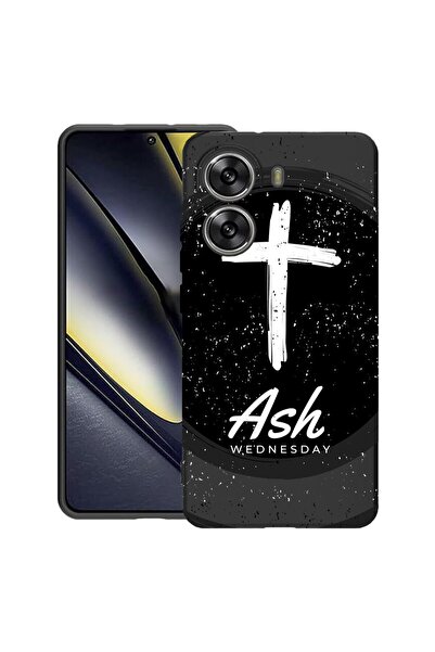 bestcase Калъф за Poco X7 Pro 5G, Cross - ASH Wednesday, Тънък силиконов 0.8М...