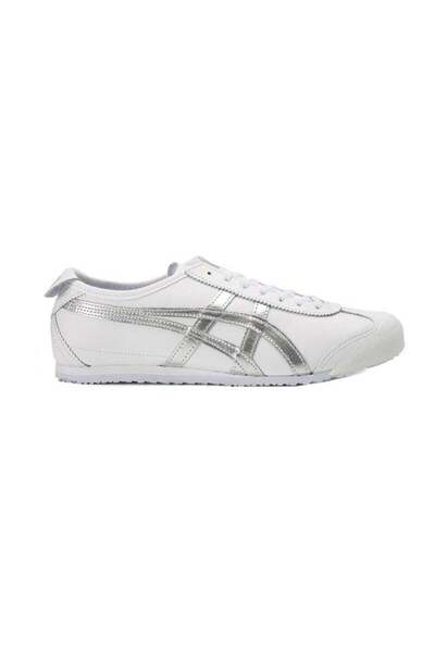 Asics & Onitsuka Tiger أحذية رياضية أونتسوكا تايجر مكسيكو 66 باللون الأبيض/الفضي