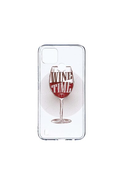 bestcase Husa BestCase¬Æ Clear Silicon 2MM, Compatibila Cu Realme C25Y, Wine ...