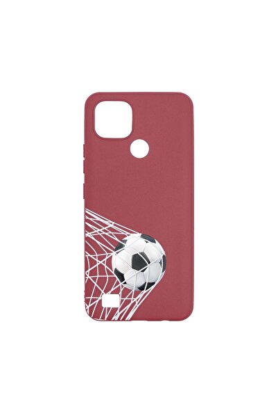 bestcase Husa Silicon, Compatibila Cu Realme C21, Football - Goooaaall, rezis...