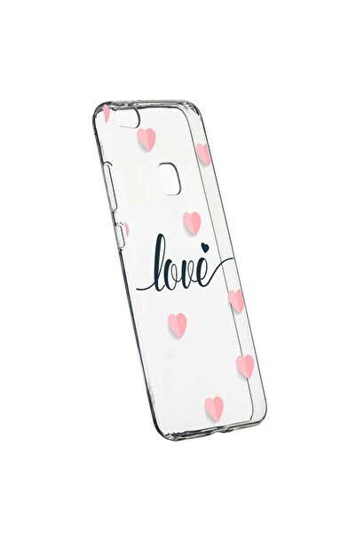 bestcase Θήκη Σιλικόνης, Διαφανής, Λεπτή, Σχέδιο Αγαπημένα Ιπτάμενα Καρδιές, ...