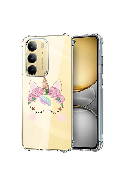 bestcase ¬Æ Husa pentru Realme 14x 5G, Anti Shock 1.5MM, Unicorn, Protectie c...