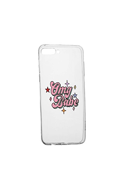 bestcase Husa de protectie cu mesaj OMG Babe, pentru LG K9, rezistenta la uzu...