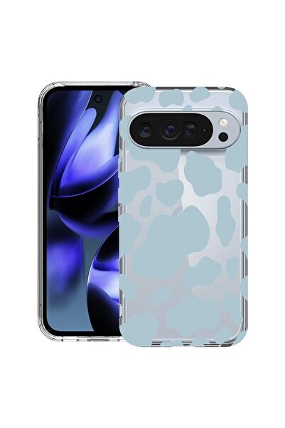 bestcase ¬Æ Husa pentru Google Pixel 10 / Pixel 10 Pro cu Design Blue Cow, Cl...