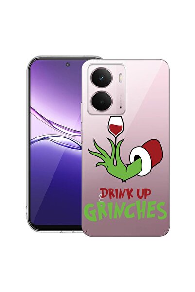 bestcase ¬Æ Husa pentru Realme P3 cu Design Grinches - Drink Up, Clear Slim S...
