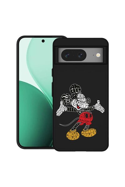 bestcase Υπέρλεπτη Θήκη TPU Συμβατή με Google Pixel 8, με Σχέδιο Μίκυ Μάους μ...