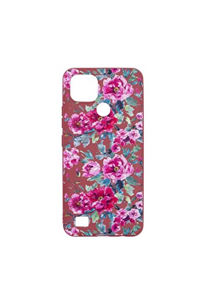 bestcase Силиконов калъф, съвместим с Realme C21, Колекция  "Пастелни цветове...