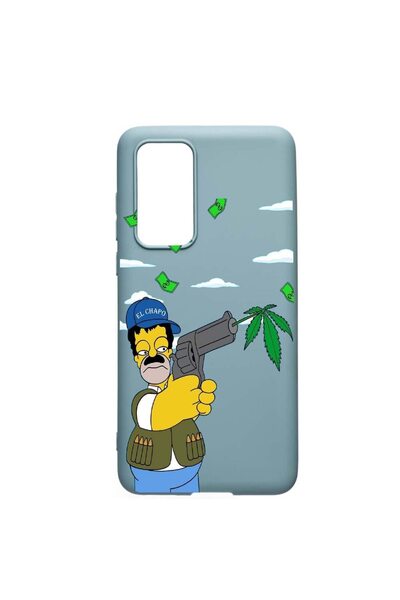 bestcase Husa Huawei P40, Narcos The Simpsons, rezistenta la uzura, anti-alun...