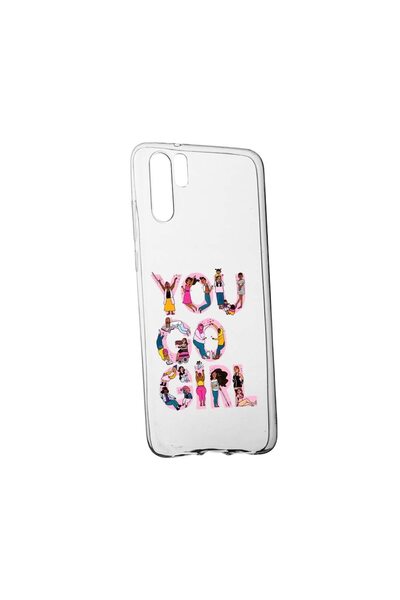 bestcase Husa de protectie Girl Power pentru Huawei P30 Pro, rezistenta la uz...