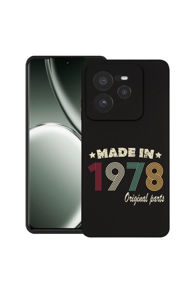 bestcase ¬Æ Husa pentru Realme GT 7 Pro cu Design Original Parts 1978, TPU Ma...