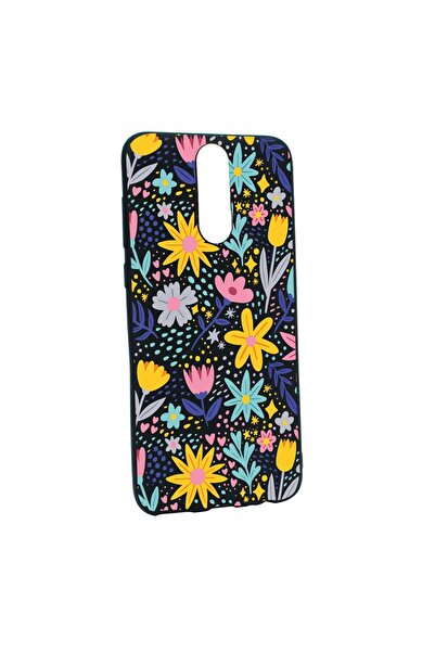 bestcase Силиконов калъф, съвместим с Nokia 2.4, Малки цветя, устойчив на изн...