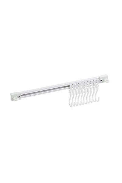Choice 30CM Strong Self-adhesive Track Row Hooks Can Slide S-shaped Hook Non ...
