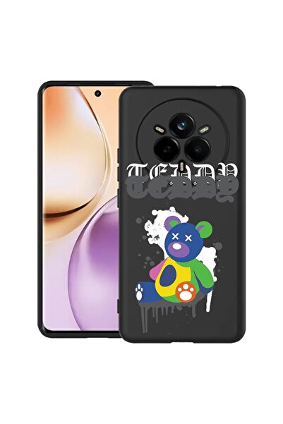 bestcase Husă pentru Realme 14 Pro Plus 5G, Ursuleț de pluș în culori pastela...