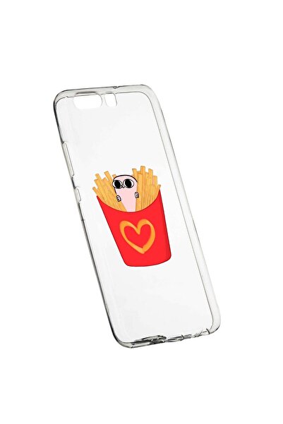 bestcase Husa de protectie I Love Chips, pentru Huawei Y6 2018, rezistenta la...