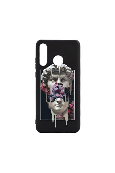 bestcase Husa Silicon Compatibila Cu Huawei P30 Lite, David Statue, rezistent...