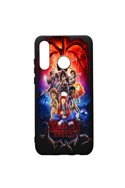 bestcase Husa de protectie Huawei P30 Lite, Stranger Things, silicon, cu inte...