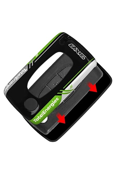 Xentech Light Husă cheie Peugeot și breloc stil sportiv (TPU + metal) – prote...