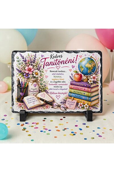 hiperborea Slate board – Gift for the Teacher - in Hungarian