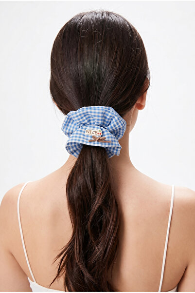 Katia&Bony Nice Cherry Blue Gingham Rubber Buckle