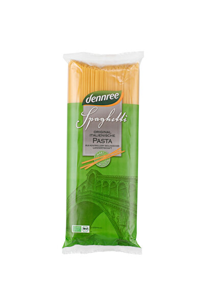 Dennree Spaghetti din grâu dur organic 1 kg