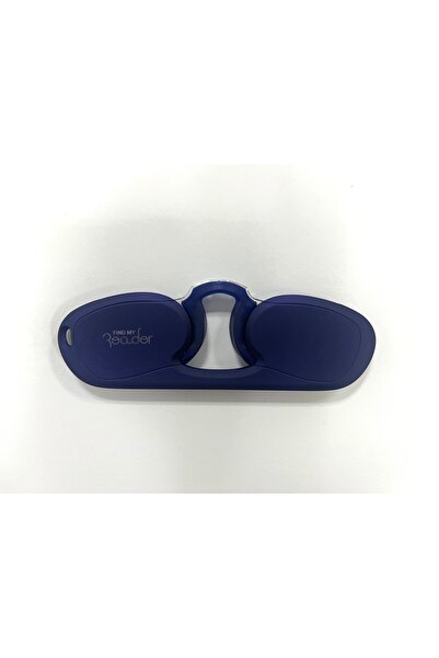 FMR FIND MY Reader Rectangle Nose clip-on Reading Glass (Royal Blue, 300 x)