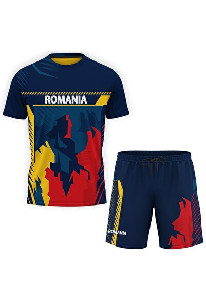 OEM Men's T-shirt and shorts set Romania P071