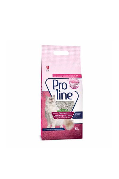 Lider Proline Bentonite Cat Litter 5L Baby Powder