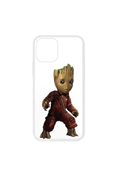 OEM Husa compatibila cu Apple iPhone 12 Pro Silicon Transparenta Model Groot