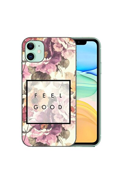 OEM Husa compatibila cu Apple iPhone 11 Silicon Gel Tpu Model Feel Good