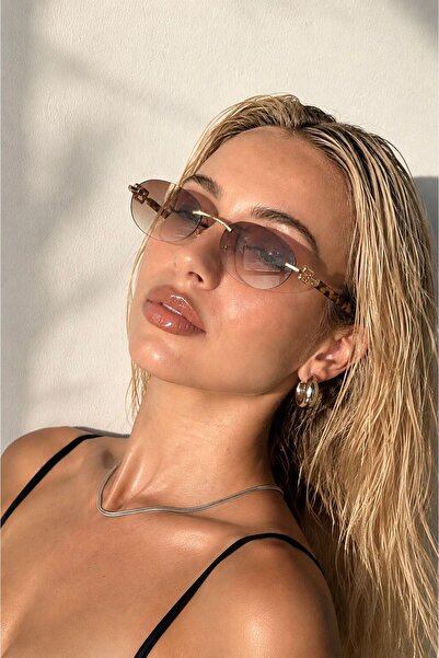 Goldmine Unisex Premium Toffy Sunglasses Uv400 Leopard Brown