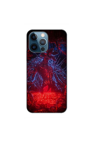 OEM Husa compatibila cu Apple iPhone 12 Pro Silicon Gel Tpu Model Stranger Th...