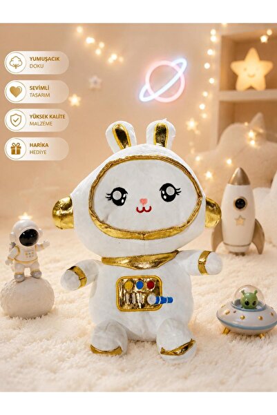SEVEREVİM Astronot Peluş Tavşan 30 cm