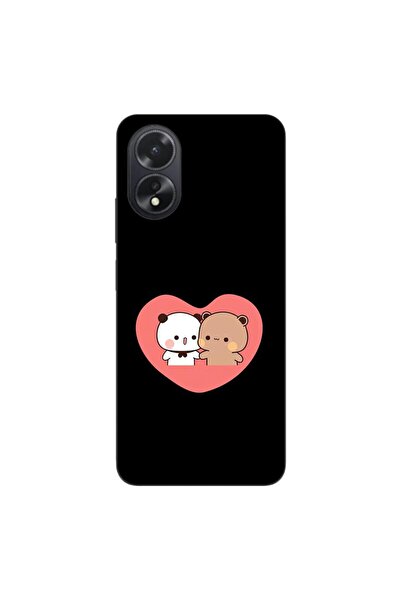 OEM Husa compatibila cu Oppo A38 4G Silicon Gel Tpu Model Bubu Dudu In Heart