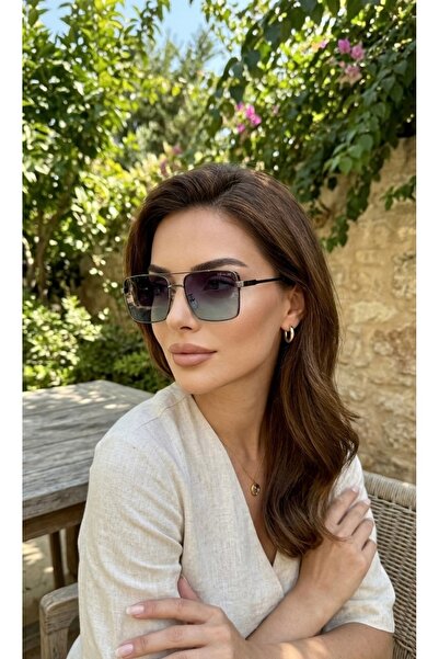 SADEN Rovelle Metal Square Sunglasses |   Modern Unisex Design with Uv400 Pro...