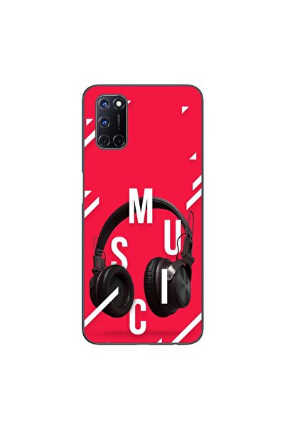 OEM Husa compatibila cu Oppo A72 Silicon Gel Tpu Model Music Headphones