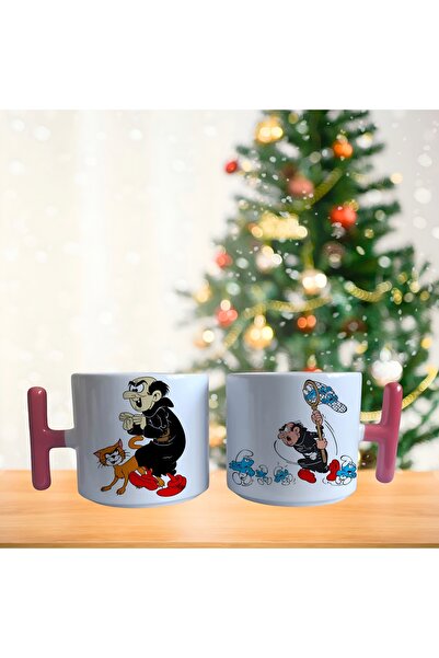 Ghostbastır Şirinler Gargamel Kupa Bardak | Tek Adet 0487