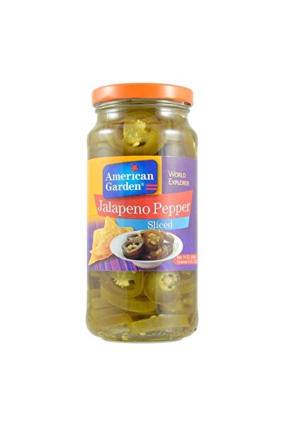 american garden Sliced Jalapeno Peppers 16oz