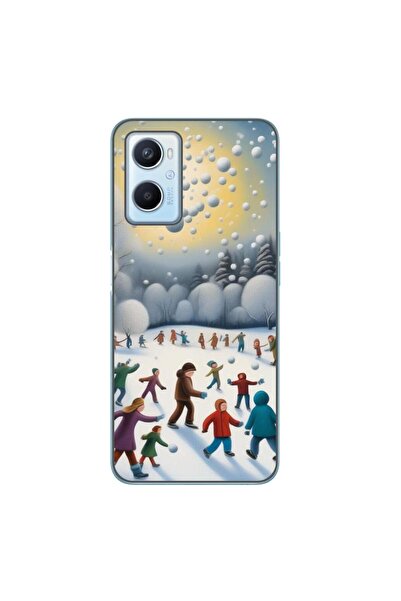 OEM Θήκη συμβατή με Oppo A96 4G από σιλικόνη gel TPU με σχέδιο Παιδιά που παί...