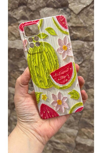 Vip Case Redmi Note 11 Pro Uyumlu Karpuz Desenli Yaz Temalı Şeffaf Darbe Emic...
