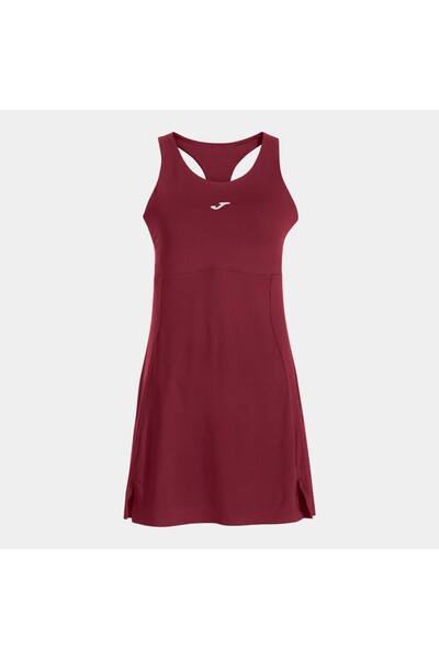 Joma 902600.686 Challenge Kadın Tenis Elbisesi - Bordo