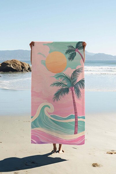 Dolce Mariee Digital Printing Beach Towel 80 X 160 cm Peshtamal Hvl0268