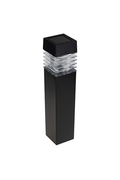 OEM Lampă solară LED de grădină cu țăruș, din plastic negru, lumină rece