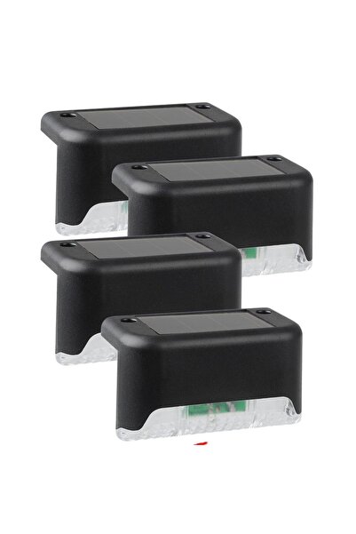 OEM Set de 4 lămpi solare pentru exterior, montare pe trepte sau perete, LED,...