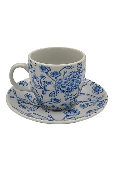 OEM Bohemia House Φλυτζάνια Πορσελάνης Καφέ Σετ 6 Τεμαχίων BLUE ORTANSIE100cc...